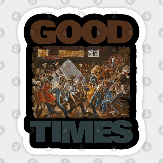 GOOD TIMES DANCE BLACK LIVES MATTHERS Sticker by mobilmogok99